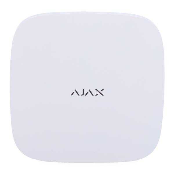 Hub 2 Plus (4G) y WIFI Panel de control del sistema de seguridad que admite dispositivos inalámbricos Blanco