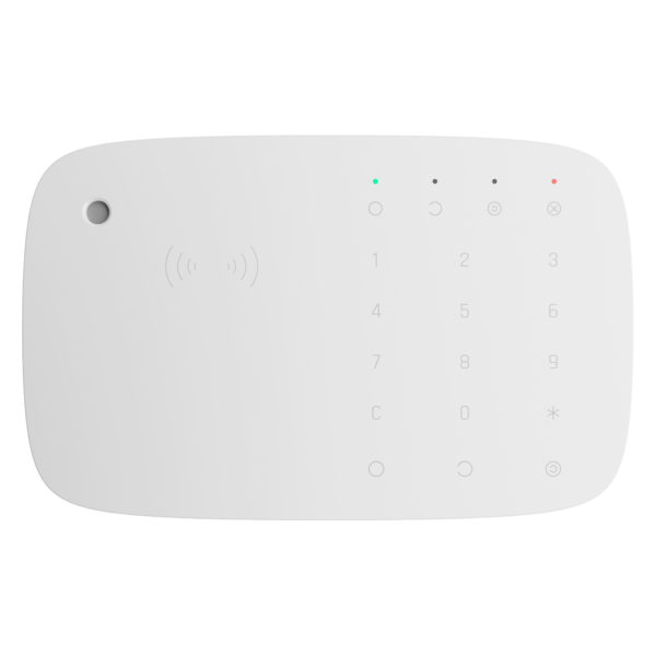 Teclado con lector RFID y sirena