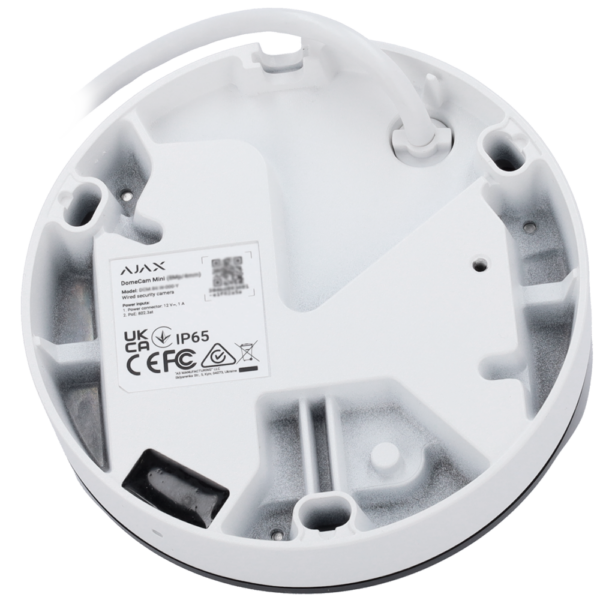Cámara IP Domecam  8 Megapixel Ajax Lente 4 mm - Imagen 3