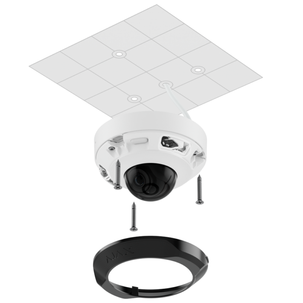 Cámara IP Domecam  5 Megapixel Ajax Lente 2,8 mm - Imagen 4